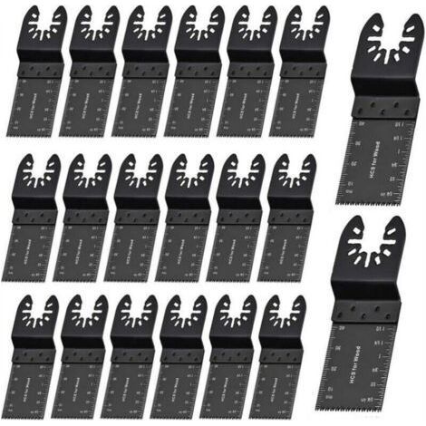 Universelles oszillierendes Sägeblatt für Metall und Holz – 20 Stück – 35 mm – Schnellwechsel-Multifunktionswerkzeug für DeWalt, Craftsman, Bosch, Dremel, FEIN, Ridgid, TCH, Makita (1/5)