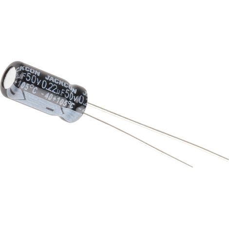 Condensateur RS PRO 220nF, 50V c.c. (1/2)