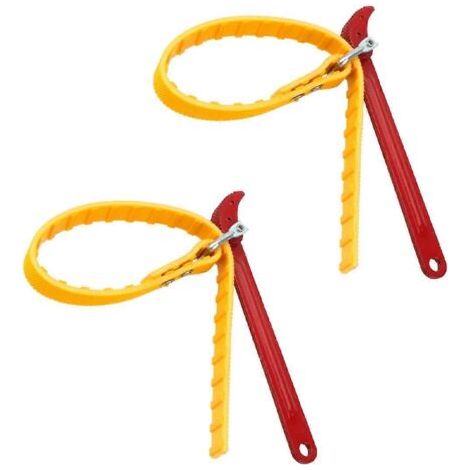 Outil réglable pour ouvrir une courroie, filtre à huile de chaîne, clé extracteur de courroie (1/5)