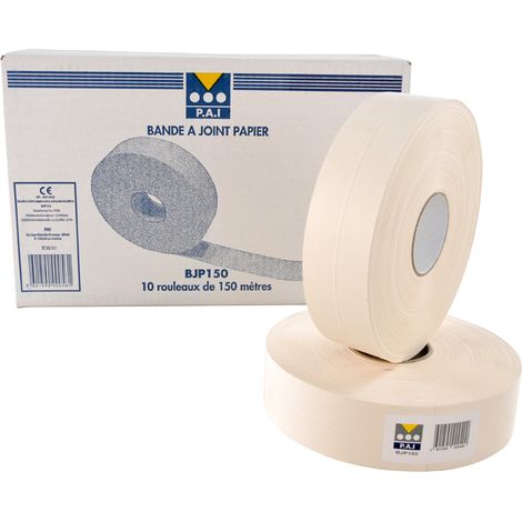 Nastro di carta per giunti per pannelli in cartongesso L52 x 150m