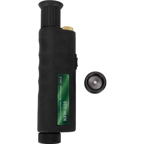 Microscope optique portable pour inspection de fibre optique, grossissement 200X/400X, adaptateur 2,5mm, outil de test réseau, mini loupe professionnelle (1/5)