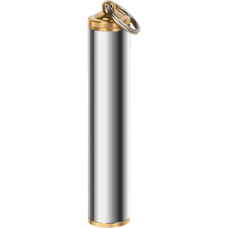Porte-aiguilles rond en palissandre, en bois de santal épais et raffiné, porte-aiguilles de rangement pour la maison, porte-cure-dents en acier inoxydable, flacon de rangement pour aiguilles à faire s (1/5)
