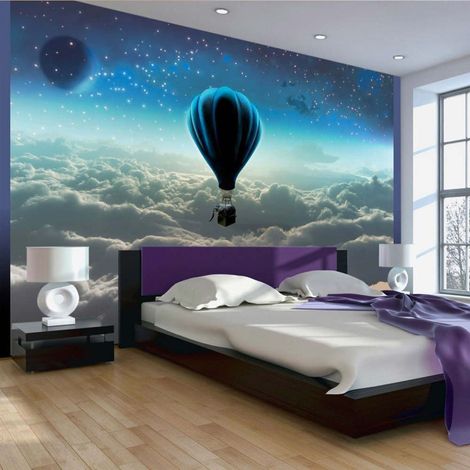 Papier peint aventure nocturne - 150 x 105 cm (1/4)