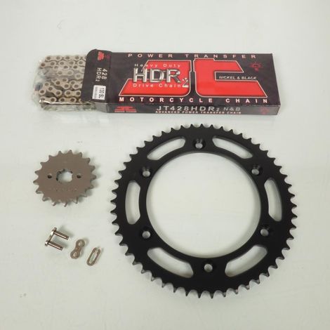 kit kette jt sprockets 17x51 pas 428 Ø130mm für motorrad honda