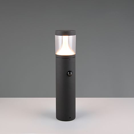 Lampe de jardin Tagus anthracite 50 cm avec capteur - 538569142