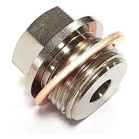 Adapter für Druck- und Temperatursensor 1/8" NPT auf M18x1,5 Außengewinde M14 2267 (1/5)