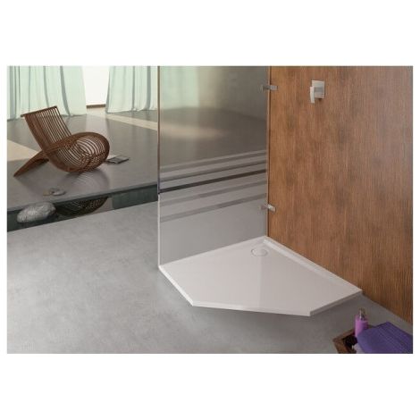 Hoesch 4219.010 DW Muna pentagone 900x900x30 avec