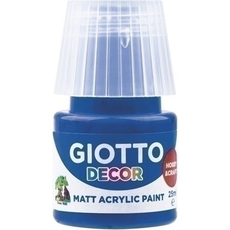 PINTURA ACRIL.GIOTTO 25 ml AZUL ULTRAMAR - Pack de 6 unidades