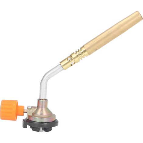 Torche de soudage monotube haute puissance en cuivre pur (TEK-813) adaptée au soudage des climatiseurs, réfrigérateurs, barbecues d'extérieur, poêles à charbon et grils de cuisine. (1/5)