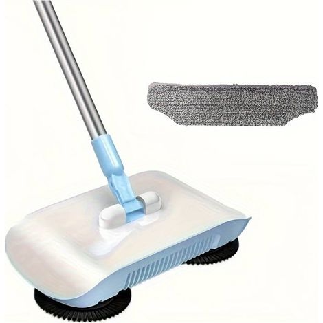 Aspirateur balai 3 en 1 à main - Balayage à sec et lavage humide intégrés pour un nettoyage rapide et efficace