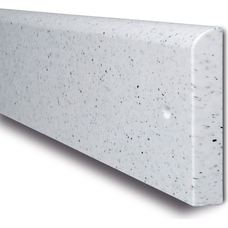 MORION Schrammschutz Typ A Polyethylen granit-hell 2060 x 150 x 20 mm vorgebohrt (1/4)