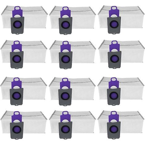 Packung mit 12 Ersatzstaubbeuteln für den Narwal Freo Z Ultra-AquaForge Staubsauger (1/5)