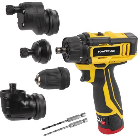Taladro Atornillador multif.12V – 4 en1 – incl. batería 12V 2.0Ah y cargador (1/5)