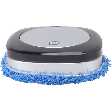 Robot aspirateur laveur automatique avec réservoir d'eau, nettoyage sol et serpillière, argent (1/5)