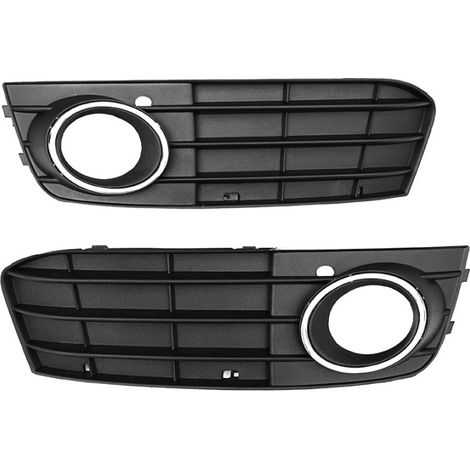 Komplettset (2 Stück) Stoßstangengitter, links und rechts, für Audi A4 B8 (2009–2012) – 8K0807681C / 8K0807682C