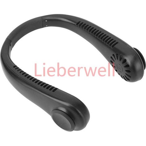 SURENHAP ventilateur de cou suspendu Ventilateur de cou portable 3 vitesses réglables refroidisse à 360 degrés Strong parfum soin (1/5)