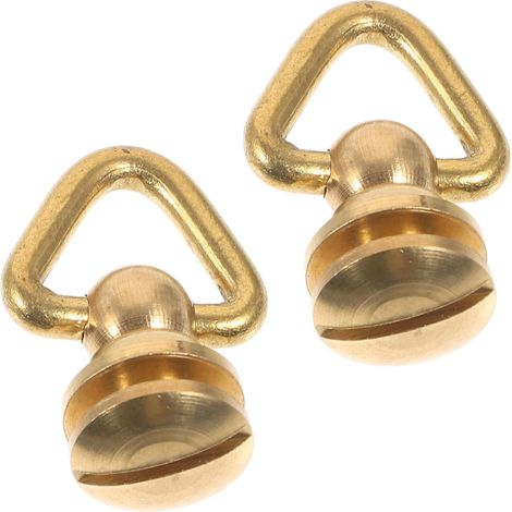 2 Pièces Rivets en Laiton pour Accessoires Paquet Bandoulière (1/5)