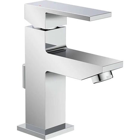 Mitigeur lavabo chromé - Robinet monocommande - Poignée centrale - MIT/TOK/CRO (1/5)