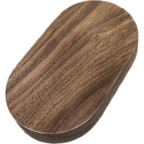 Socle ovale en bois bloc (1/5)