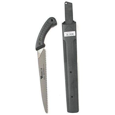 Scie japonaise 30 cm avec poignée pistolet et étui de protection