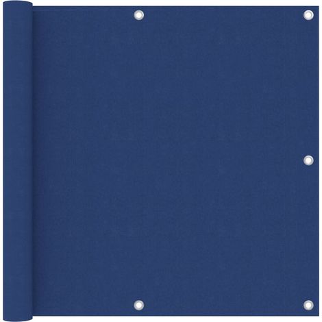Toldo para balcón tela oxford azul 90x300 cm vidaXL