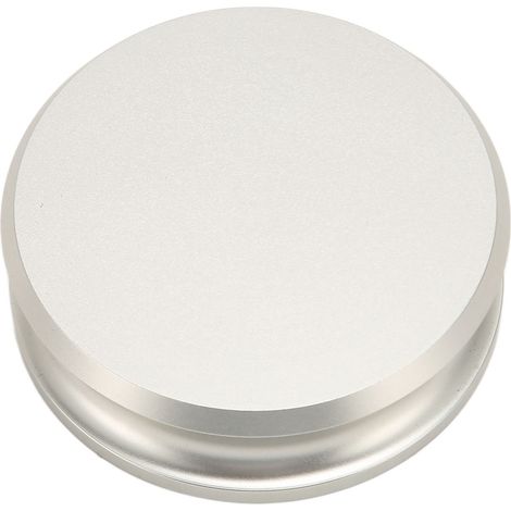 Stabilisateur de disque pour platine vinyle professionnel HiFi en alliage d'aluminium, pinces de serrage argentées (1/5)