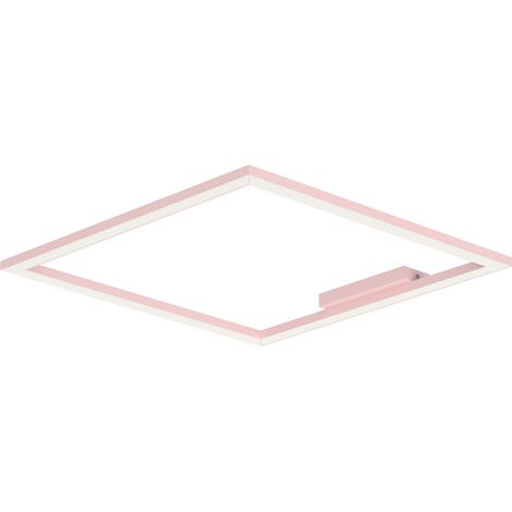 LUMICOM  FRAME Plafoniera, STRIP LED, 46W/m, 4000K, metallo, rosa, L60cm (1/2)