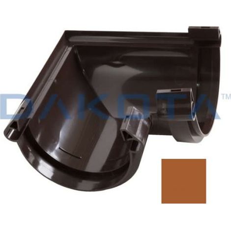 ANGOLARE EFFETTO RAME PER CANALE DI GRONDA D.125 mm ANGOLO GRONDAIA DAKOTA