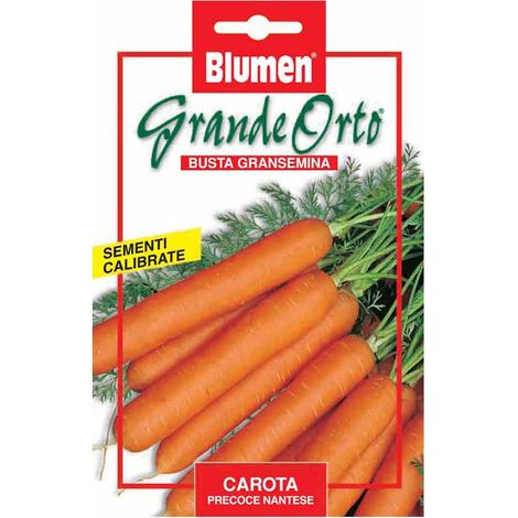 SEMI CAROTA PRECOCE NANTESE MAXI ORTO BLUMEN