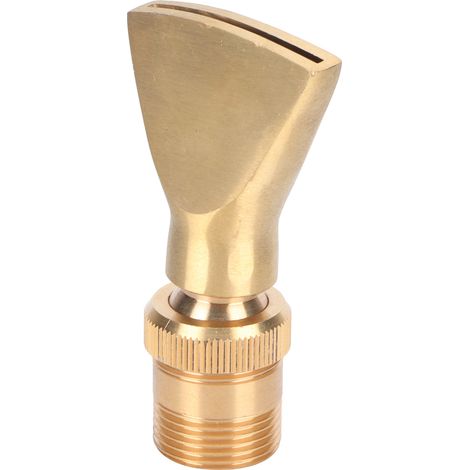 Buse de fontaine à jet étroit en laiton pour bassin, arroseur réglable pour étang (filetage femelle G1/2, filetage mâle G3/4) (1/5)