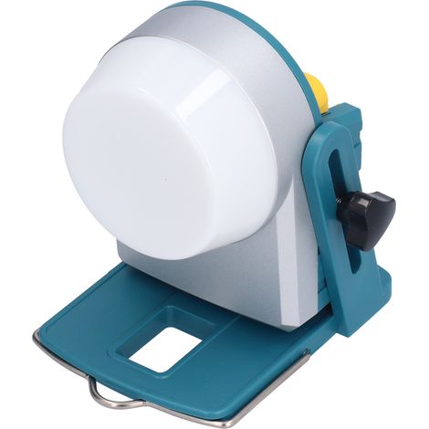 Lampe de travail LED portable 18W à batterie lithium rechargeable, éclairage d'urgence pour réparation auto et atelier, luminaire mobile sans fil. (1/5)