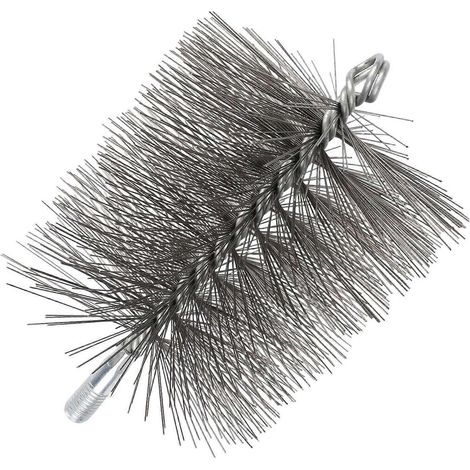 Brosse métallique pour tuyaux et cheminées - Solution de nettoyage fiable - Brosse métallique en acier ( ) (1/5)