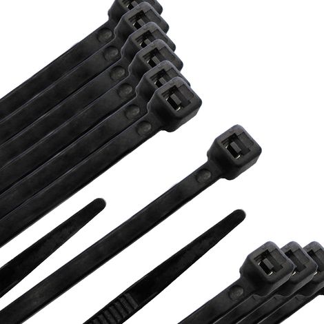 Wolfpack Linea Profesional Attaches de câble noir nylon (1/5)
