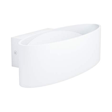 Applique Minimal Maccacari Alluminio Bianco Luce Led Integrato 10W (1/4)