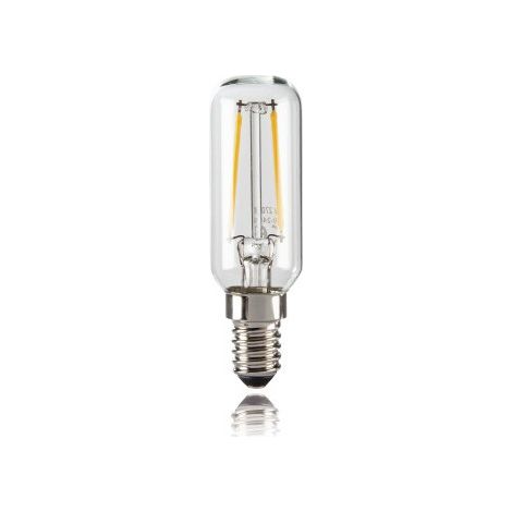 Ampoule LED filament E14 - Tube - 470 lm - 4 W (équiv. 40 W) - Pour réfrigérateur/hotte