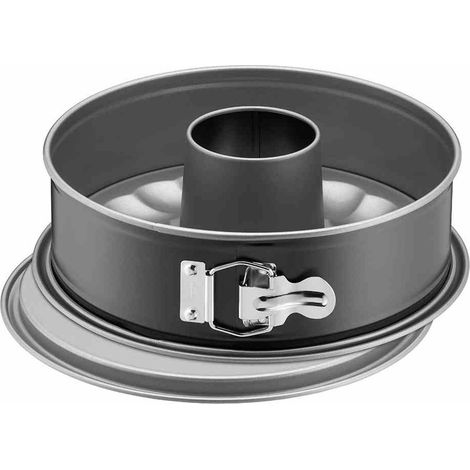 Springform Inspiration mit Rohrboden 8cm Ø28cm schwarz 2teilig (1/3)