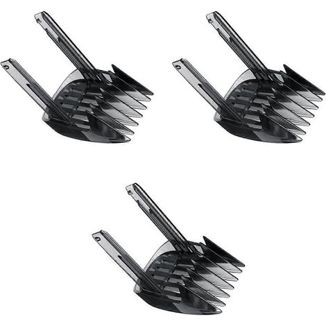3 peignes de positionnement à longueur fixe pour tondeuse à cheveux HC7460 HC7462 HC9450 HC9452 HC9490 (7-24 mm) (1/5)