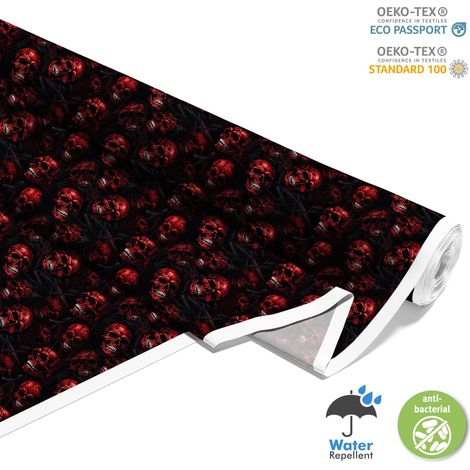 TESSUTI DECORATIVI PER ESTERNI OXFORD - Motivo Teschio I DX4359 (1/5)