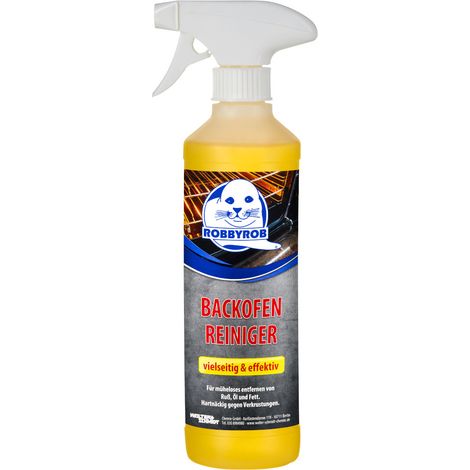 Robbyrob Backofenreiniger zum Entfernen von Ruß, Öl und Fett 500 ml