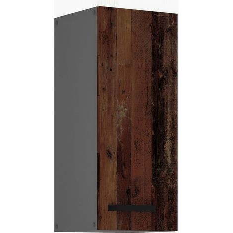 Küche OLD STYLE Hängeschrank 30 cm Old Wood Küchenzeile Küchenblock Einbauküche (1/5)