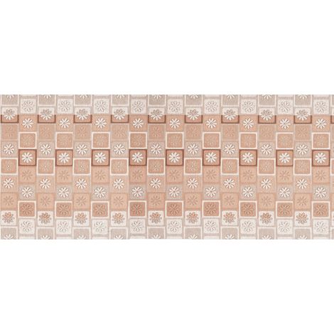 Tappeto Passatoia Tessuto Jacquard Linea Emozioni Dis Floreale Frizzy Rosato, misura57x50coloreRosato