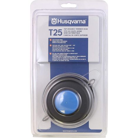 1 - Tête De Débroussailleuse - Accessoire Coupe-Bordure - Bobine Facile À Recharger - Pour Tige Droite Et Courbe - Jardin Et Maison - Noir - Compatible Fil 0,16 Cm À 0,24 Cm