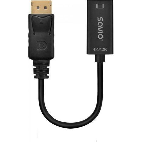 ADAPTADOR DP V1.2- HDMI V1.4 SAVIO AK-62 (1/5)