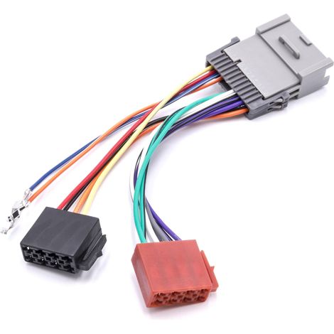 vhbw Car Radio ISO Adapter compatible with Chevrolet Corvette 2005 - 2010 Car Model
