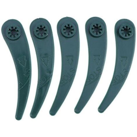 50x jeu de lames en plastique pour débroussailleuse à gazon pour Bosch Art23-18li Art26-18li (1/4)