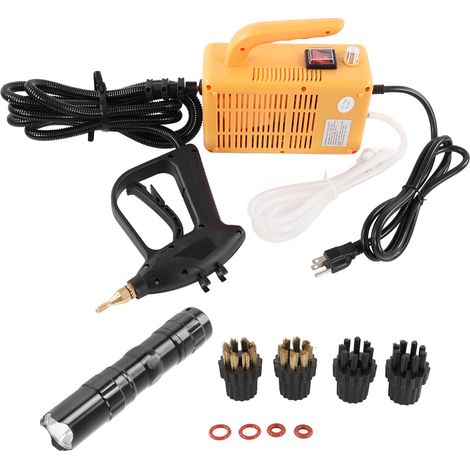 1700-W-Dampfreiniger, hohe Temperatur und hoher Druck, für Küche, Bad und Auto (US-Stecker 110 V).