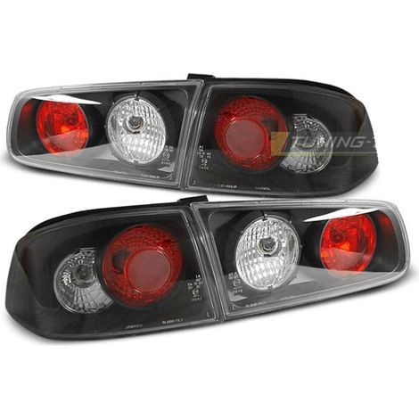 Paire de feux arriere Renault Laguna 2 01-05 noir-27336263 (1/2)
