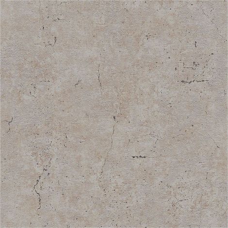 Ton-sur-ton wallpaper wall Profhome 369111 non-woven wallpaper slightly textured Ton-sur-ton matt grey brown 5.33 m2 (57 ft2) (1/5)