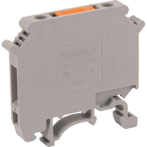 Phoenix contact 3046171 Conector Bloque Terminal 2 Posiciones Desconectar Gris 10-26 AWG
