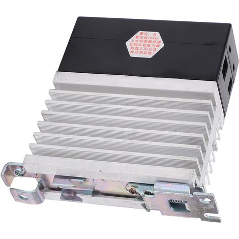 Relais Statique Rail DIN 80A Dissipation Thermique Optimale DC-AC 24-480VAC Résistant Corrosion Usage Industriel LK80DA (1/5)